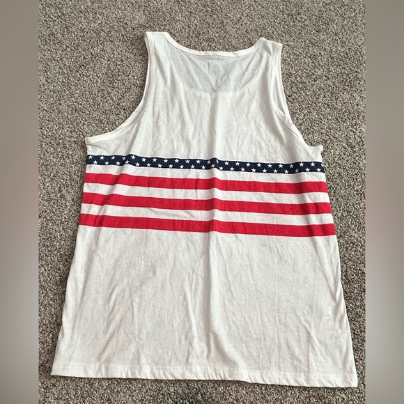 Men’s Chubbies Patriotic Striped Tank Top Size M - Picture 2 of 4